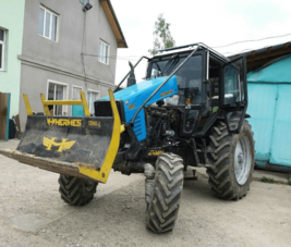 Лесной отвал штабелер "Hermes" для тракторов продажа в Украине